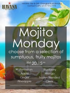 Mojito Monday Poster 4Feb15