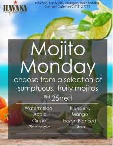 Mojito Monday Poster 13Apr15