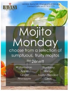 Mojito Monday Poster 27Jun16